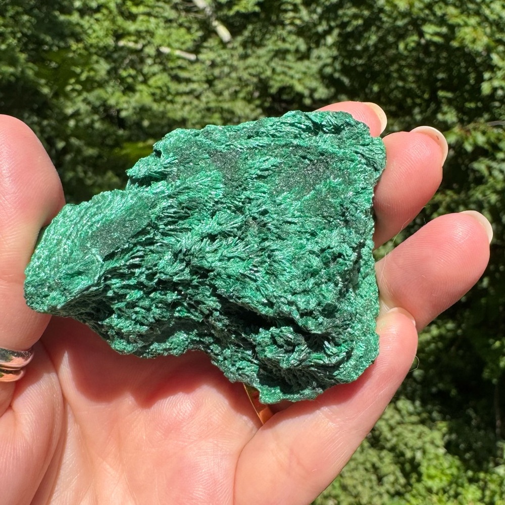 Natural Raw Malachite Crystal Stone